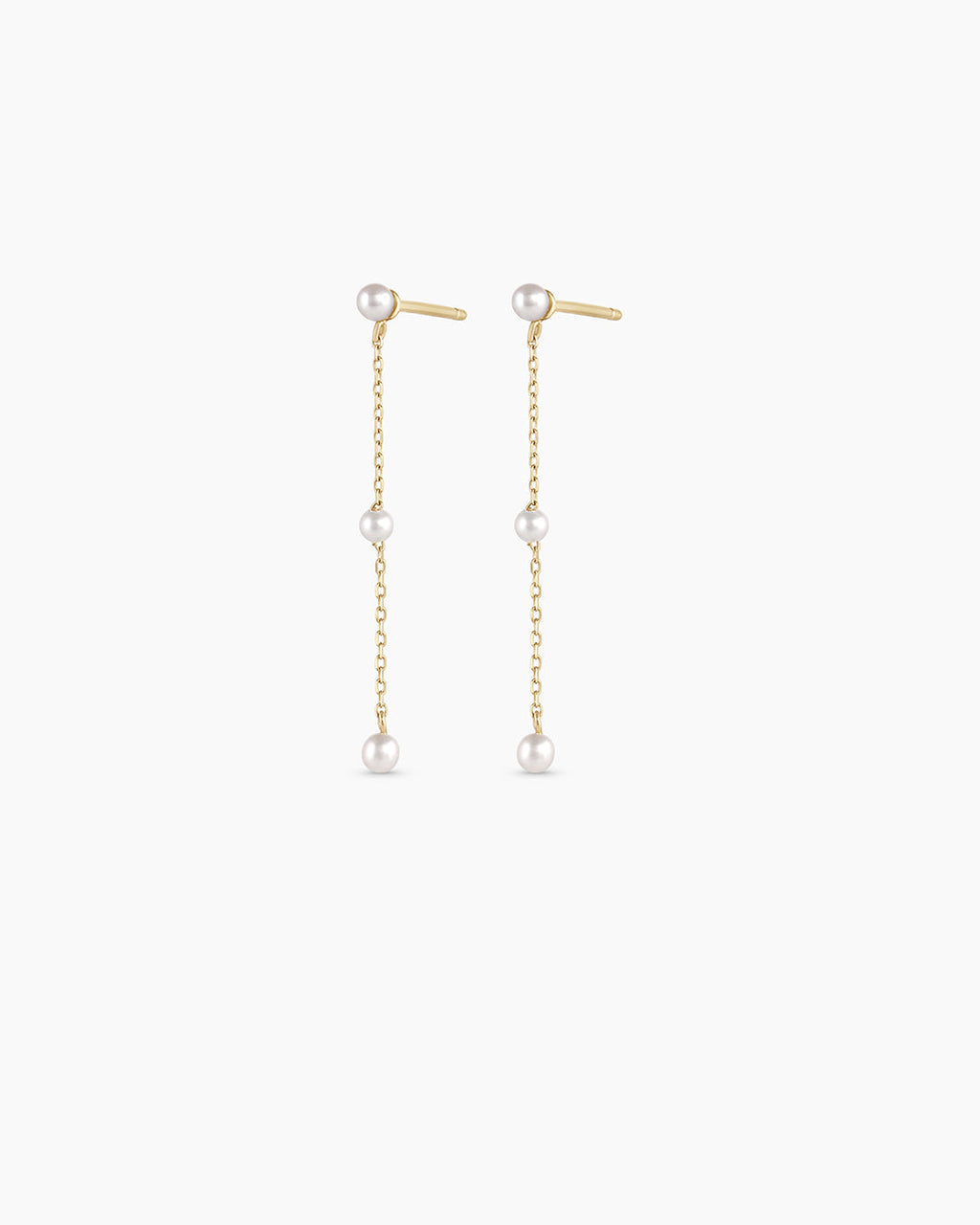 NewportPearl Earrings || option::14K Solid Gold
