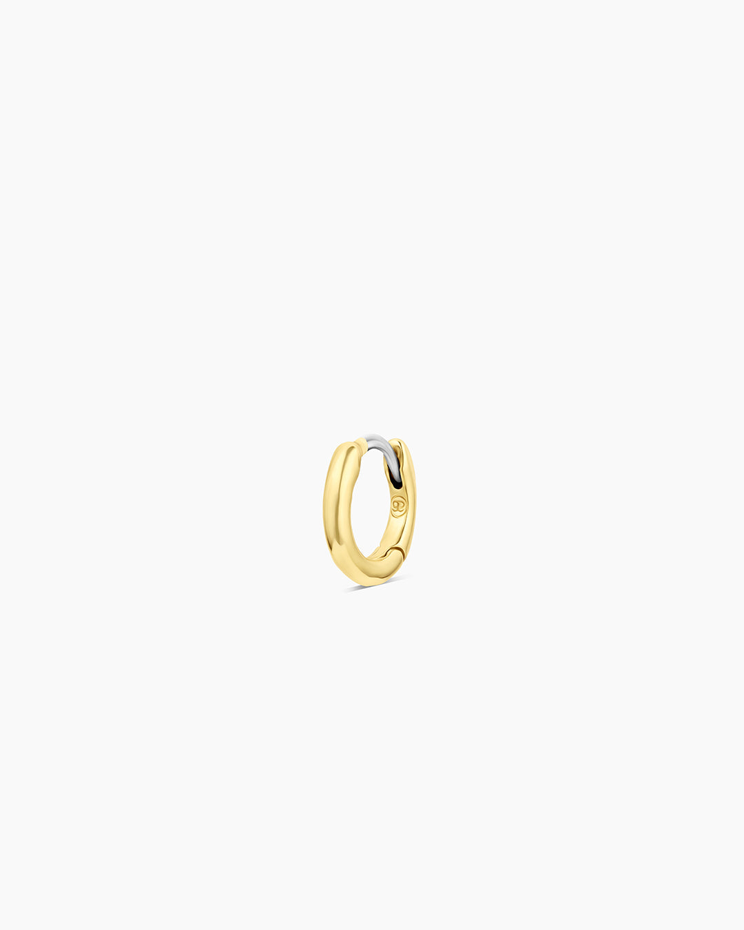 Taner Charm Huggie || option::18K Gold Plated