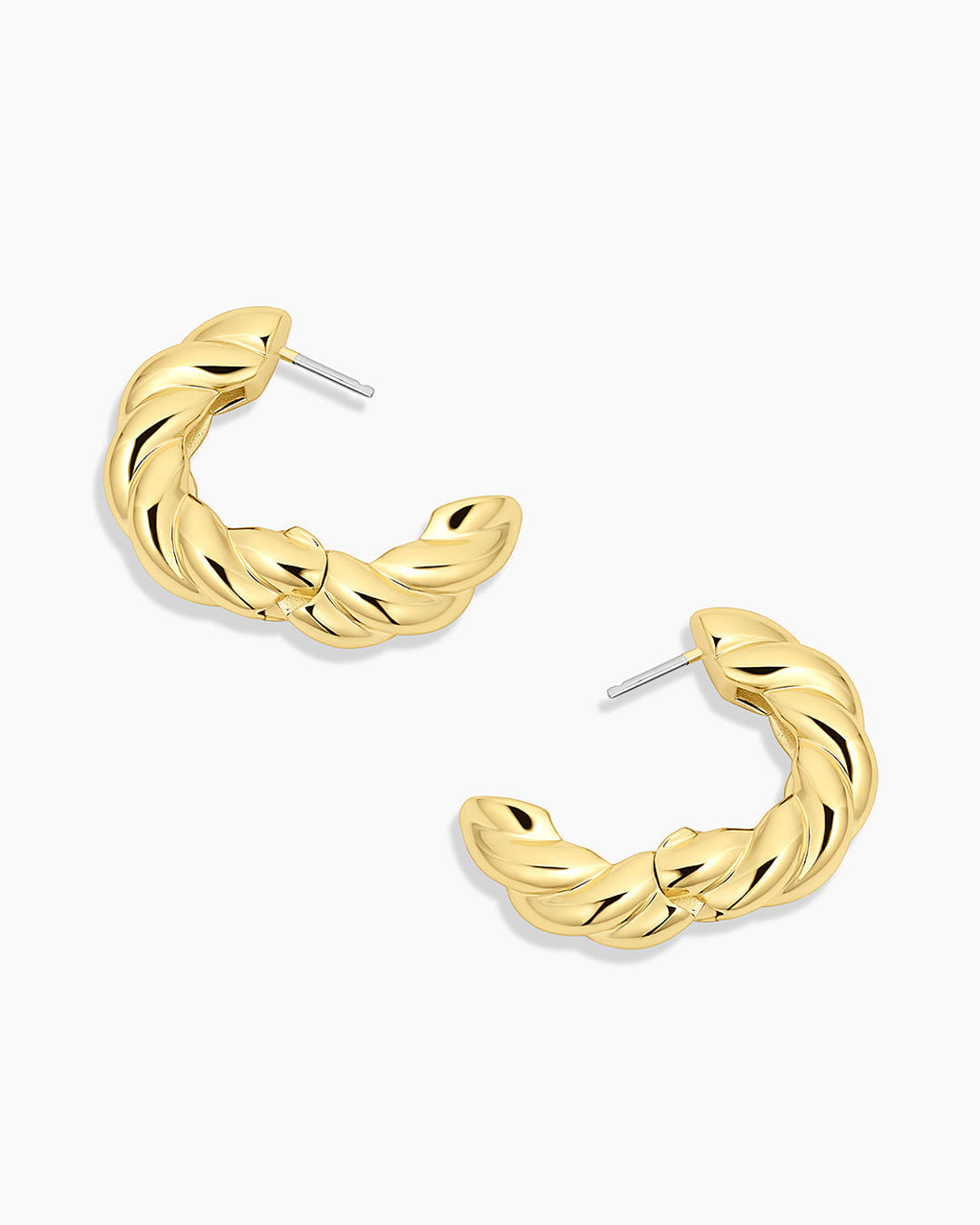 Crew Helium Hoops || option::18K Gold Plated