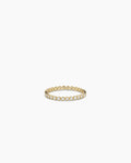 Classic Diamond Eternity Ring || option::14K Solid Gold