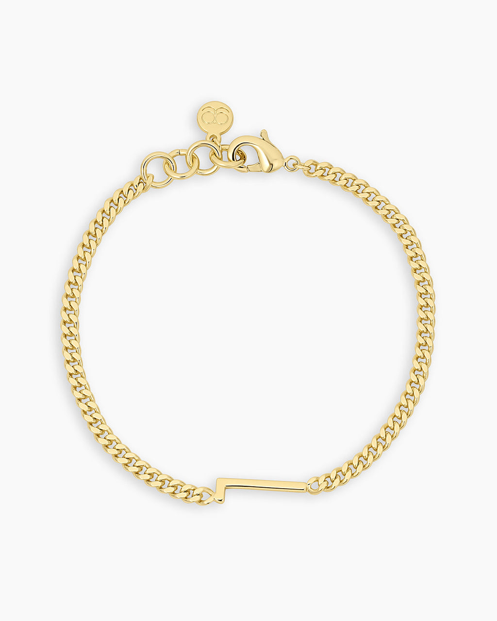 Wilder Alphabet Bracelet Alphabet Bracelet #L || option::18K Gold Plated, L