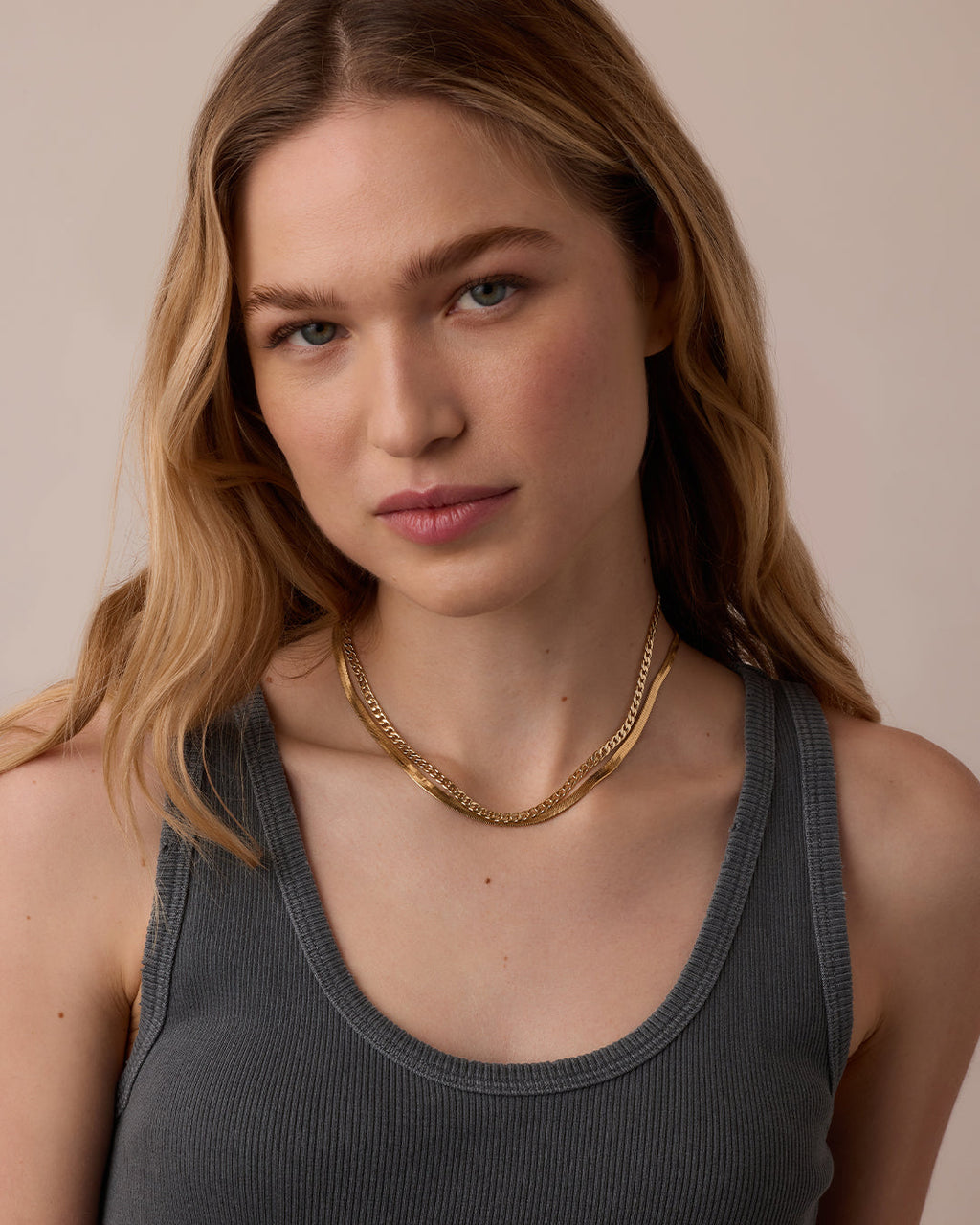 Wilder Necklace || option::16 in., 18K Gold Plated