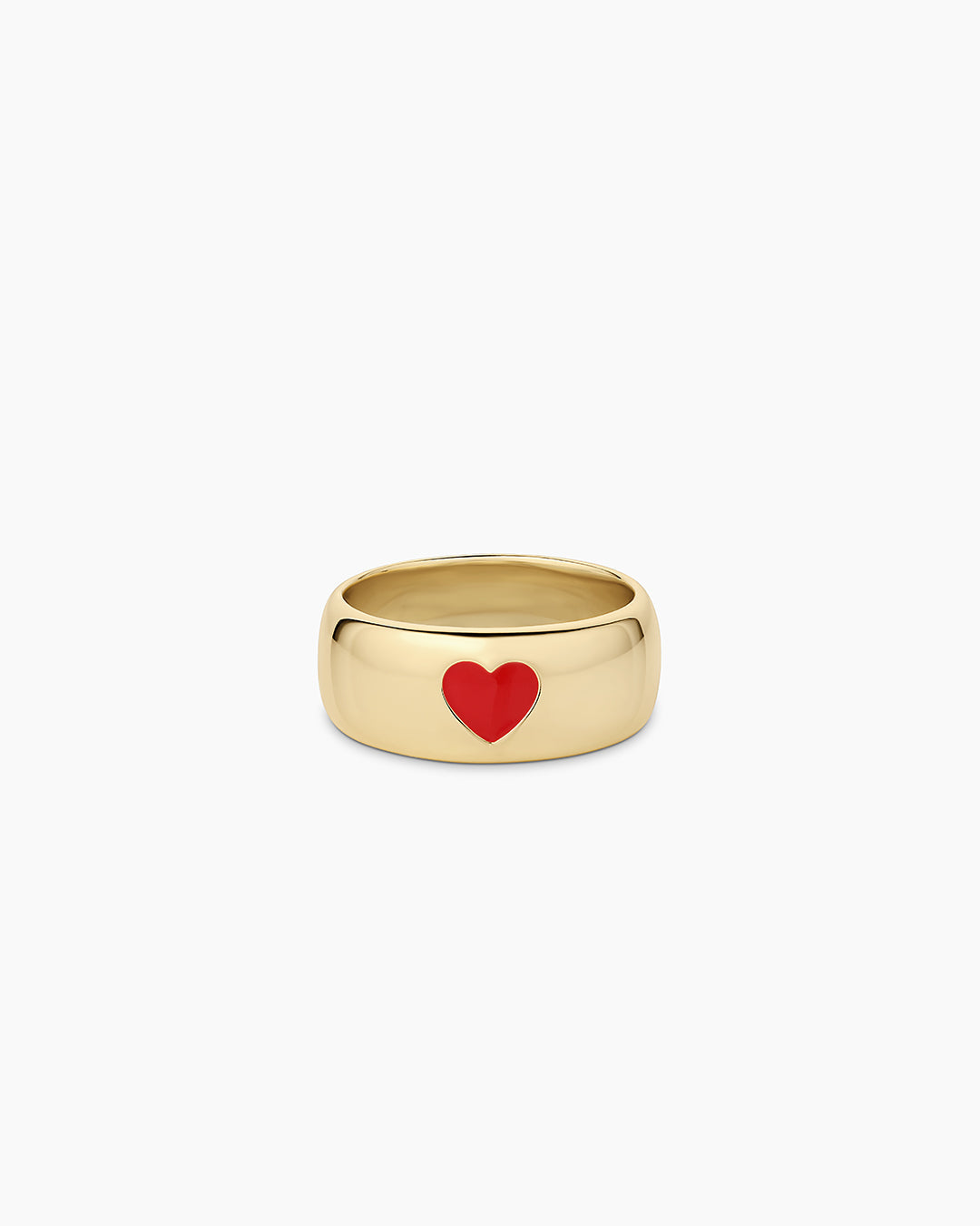 Amour Helium Heart Statement Ring || option::18K Gold Plated