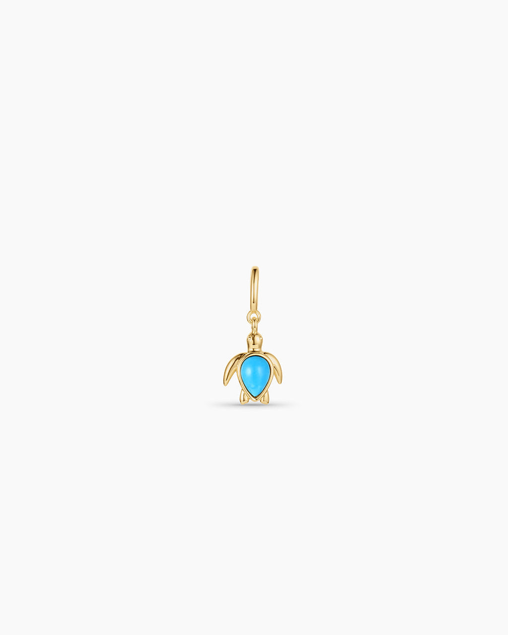 Turtle Parker Charm || option::18K Gold Plated