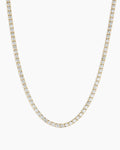 Lab Grown Diamond Chain Necklace || option::14K Solid Gold