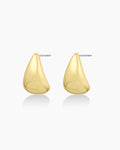 Banks Earrings || option::18K Gold Plated