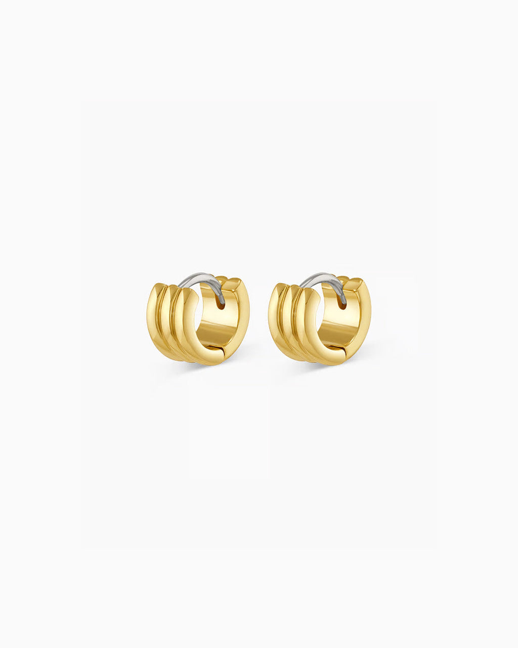 Reed huggies || option::18k Gold Plated