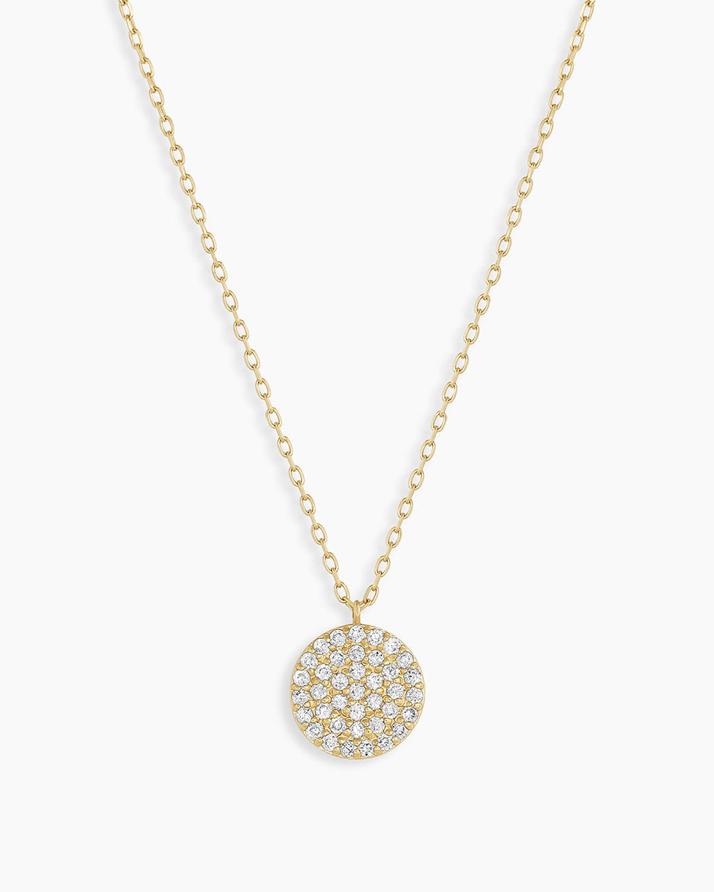 Diamond Pavé NecklaceDiamond Necklace || option::14K Solid Gold