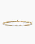 Classic Diamond Tennis Bracelet || option::14K Solid Gold