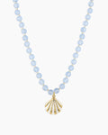 Porto Scallop Necklace || option::18K Gold Plated