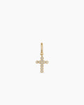 Shimmer Cross Parker Charm || option::18K Gold Plated