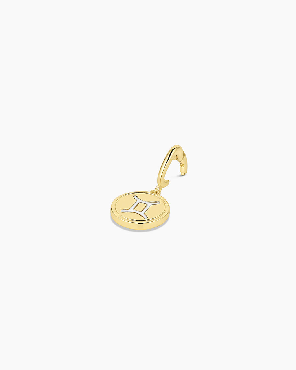 Zodiac Parker Charm || option::18K Gold Plated, Gemini